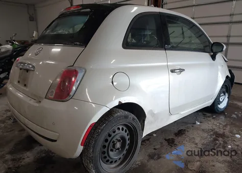 2013 Fiat 500C Pop z USA, uszkodzony, nr VIN 3C3CFFDR1DT560050